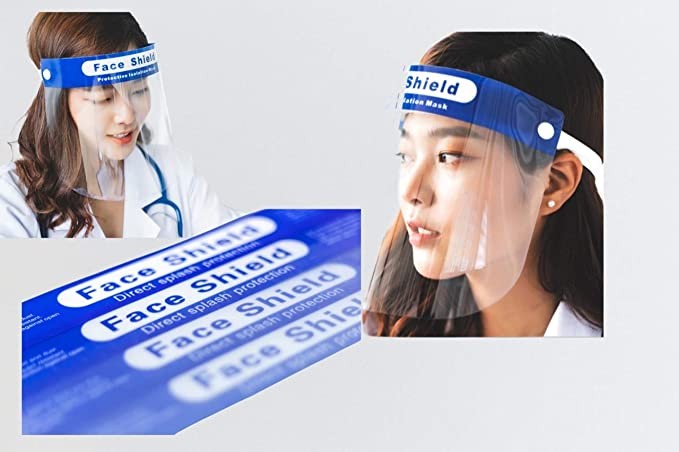 Vita Culina Shields: Pack of 5 and 10 Variations Hygienic, durable, lightweight, comfortable premium protective shields made of extra clear thick plastic. (10)